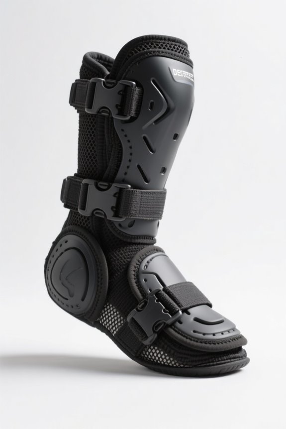 adjustable ankle protection design