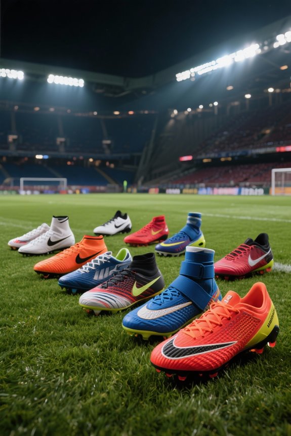 ankle support soccer cleats