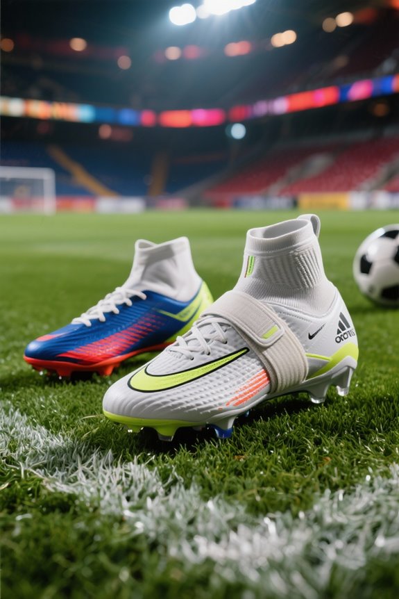 ankle support soccer cleats