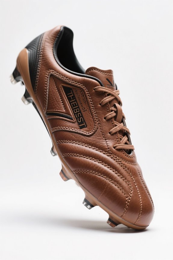 choosing leather soccer cleats
