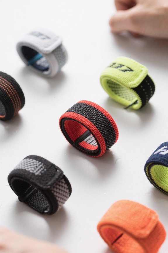 durable comfortable moisture wicking wristbands