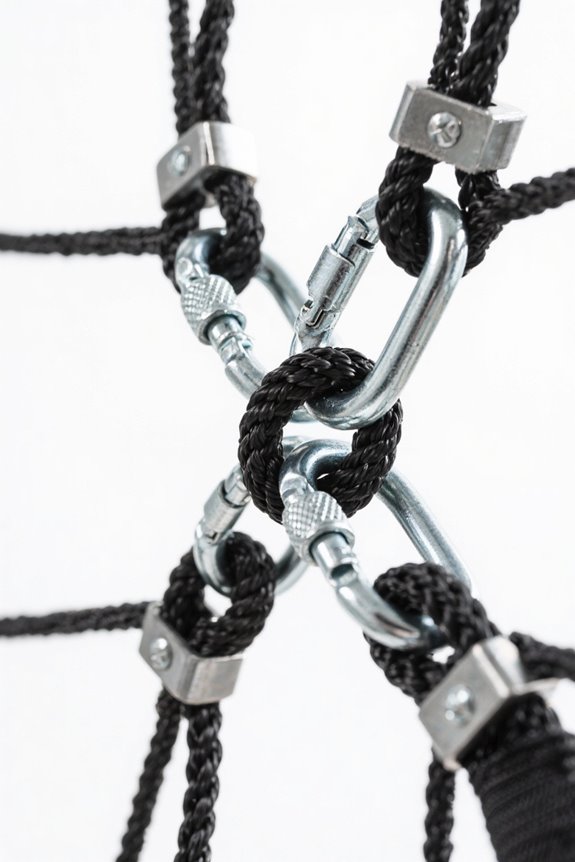 durable soccer net attachments