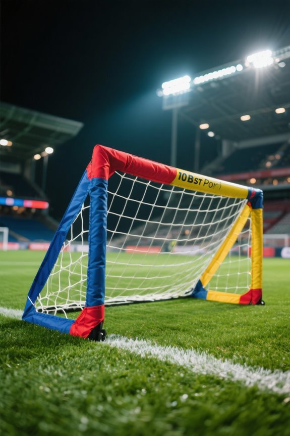 easy setup soccer goals