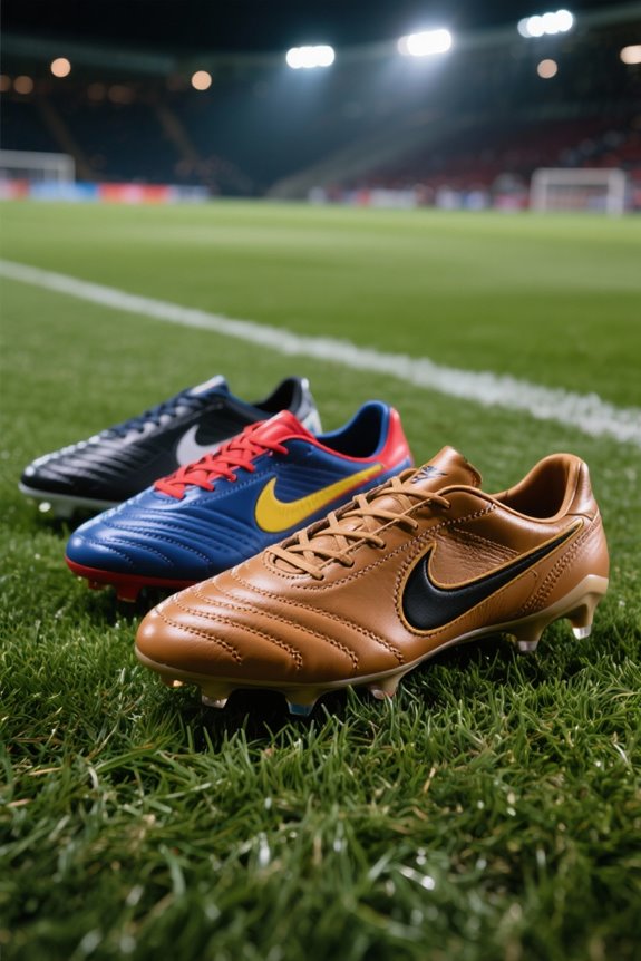 kangaroo leather soccer cleats