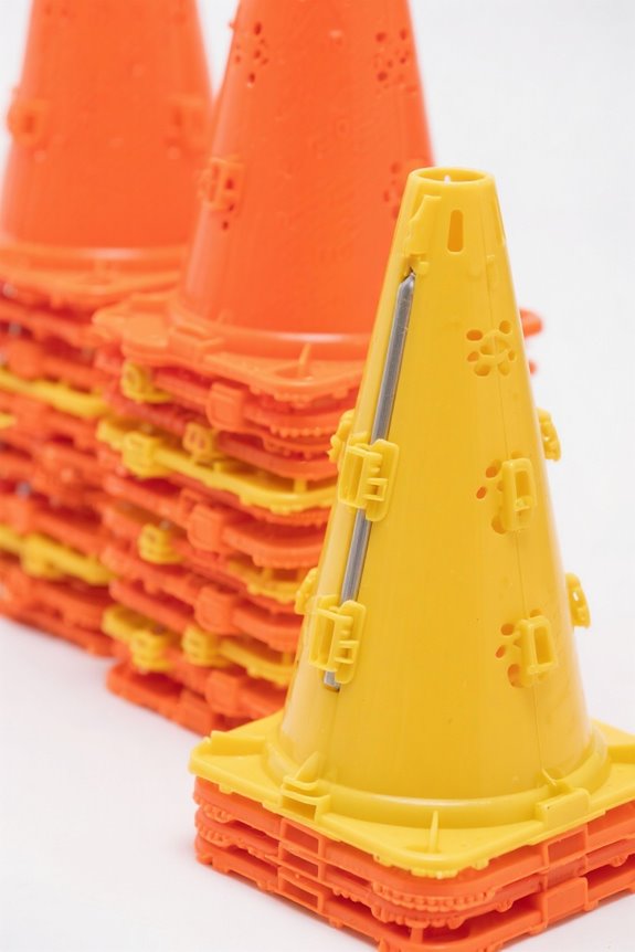 modular and adjustable training cones