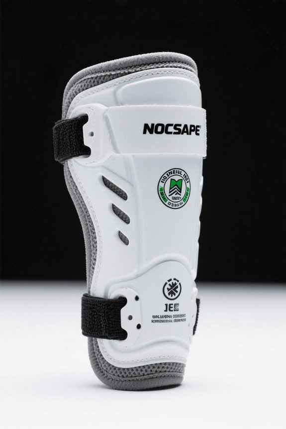 nocsae compliant youth shin guards