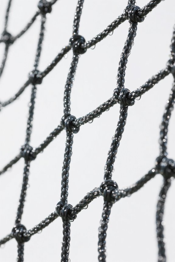 robust weather resistant soccer nets