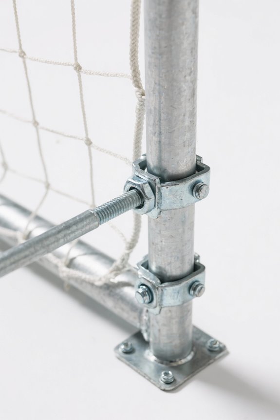 safe and secure goal installation