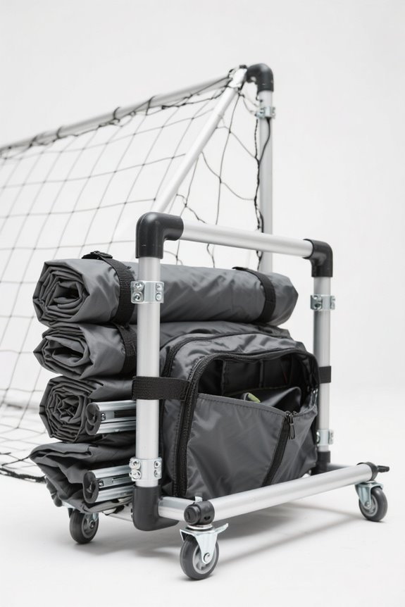 secure and safeguard soccer goals