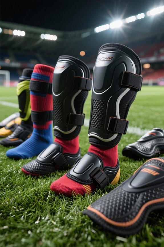 secure your shin guards
