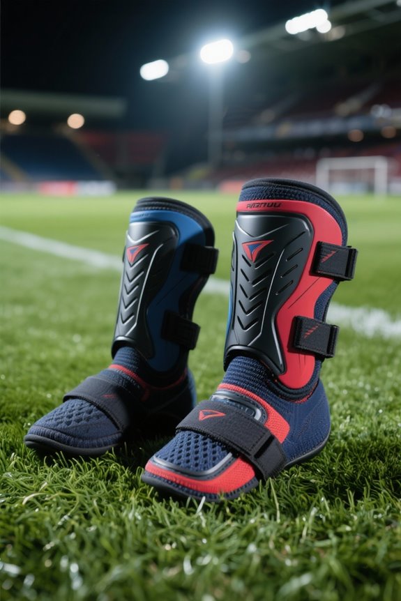 shin guards versus ankle guards