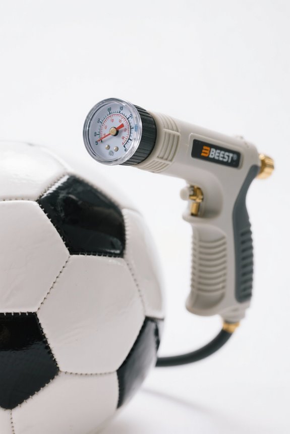 soccer ball inflator considerations
