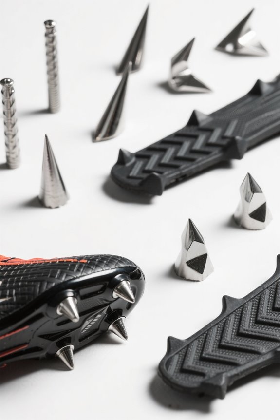 stud shape influences speed