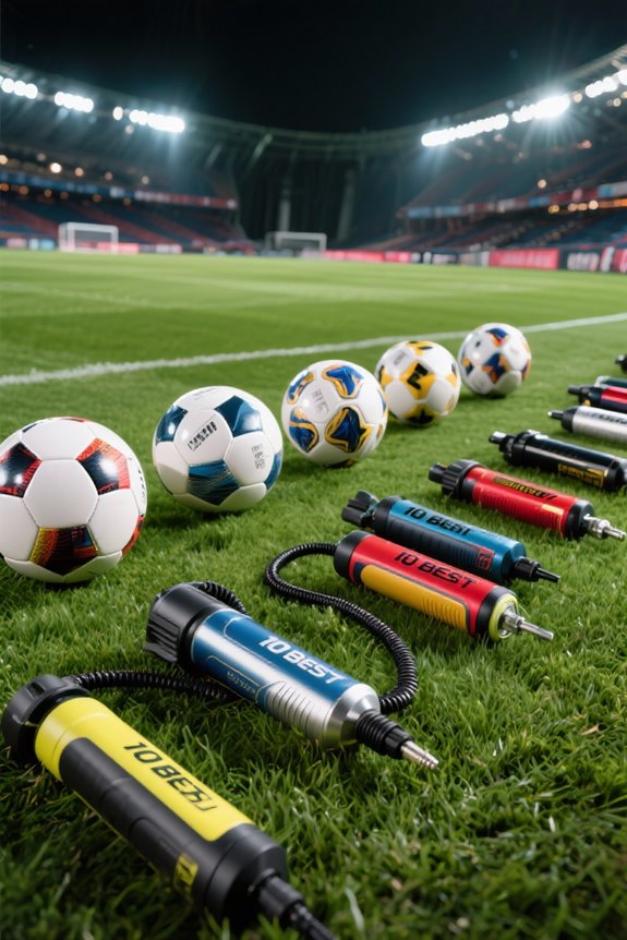 top soccer ball inflators