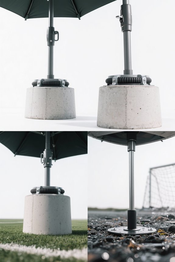 weather resistant sports goals performance