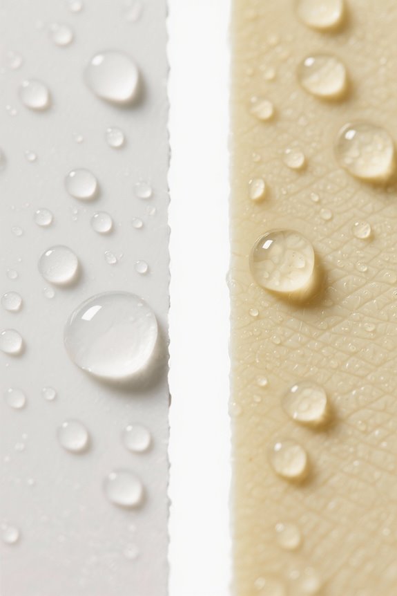 wet weather latex performance comparison